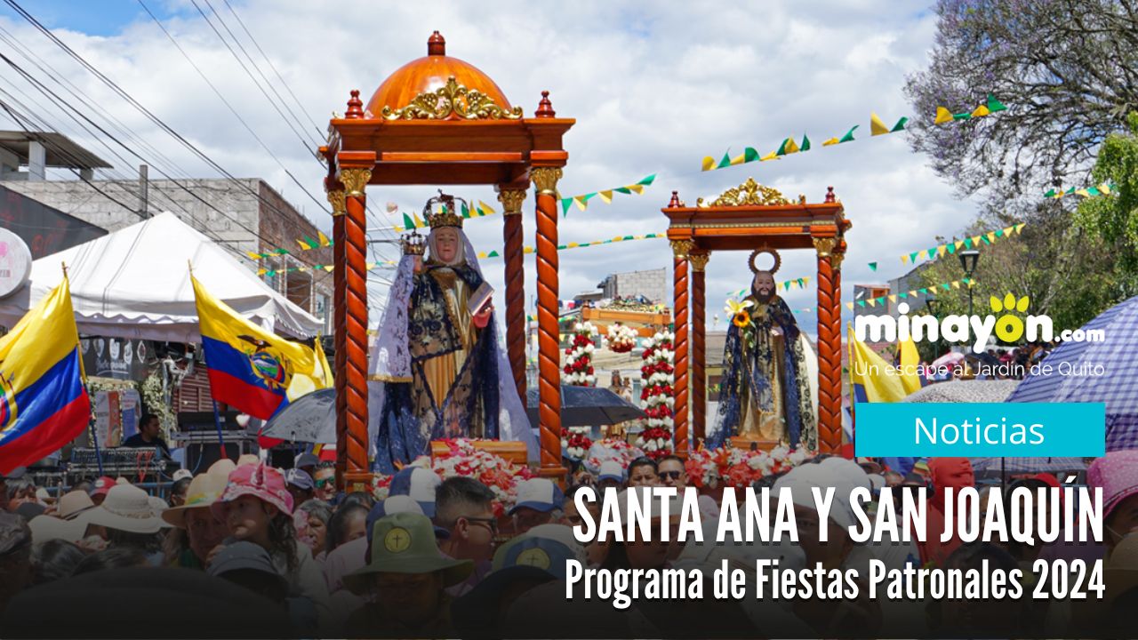 Santa Ana y San Joaquín Programa de Fiestas Patronales 2024