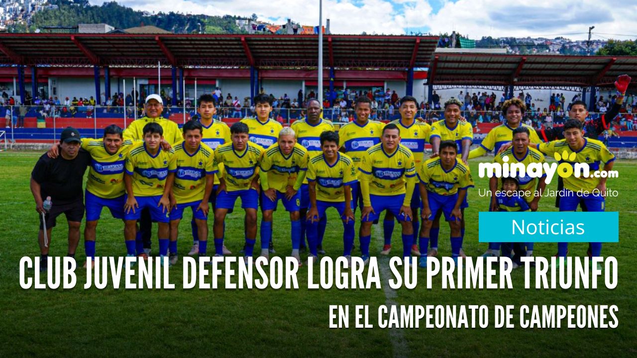 El Club Juvenil Defensor logra su primer triunfo en el Campeonato de Campeones