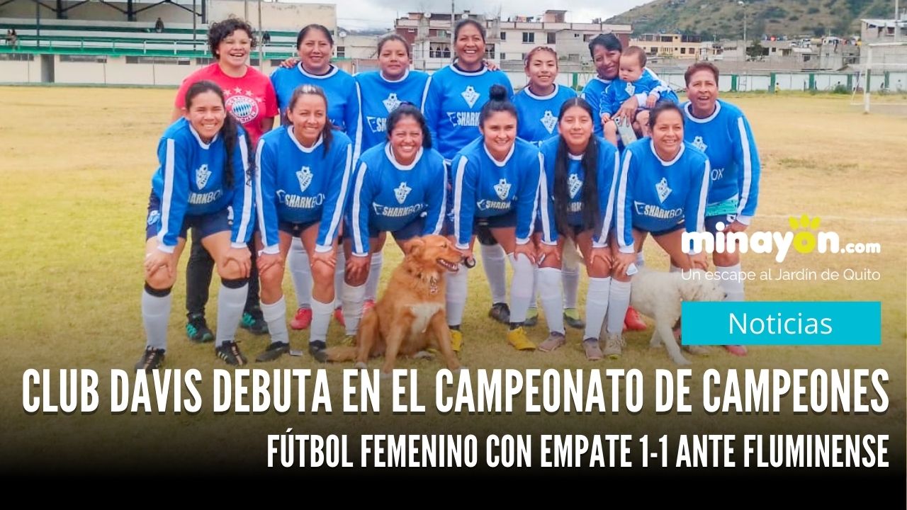 Debut del Club Davis en el Campeonato de Campeones Fútbol Femenino