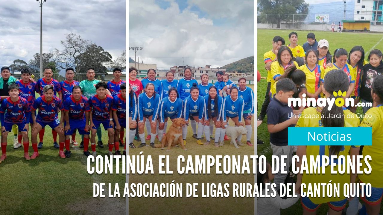Continúa el Campeonato de Campeones Para los Equipos de Nayón