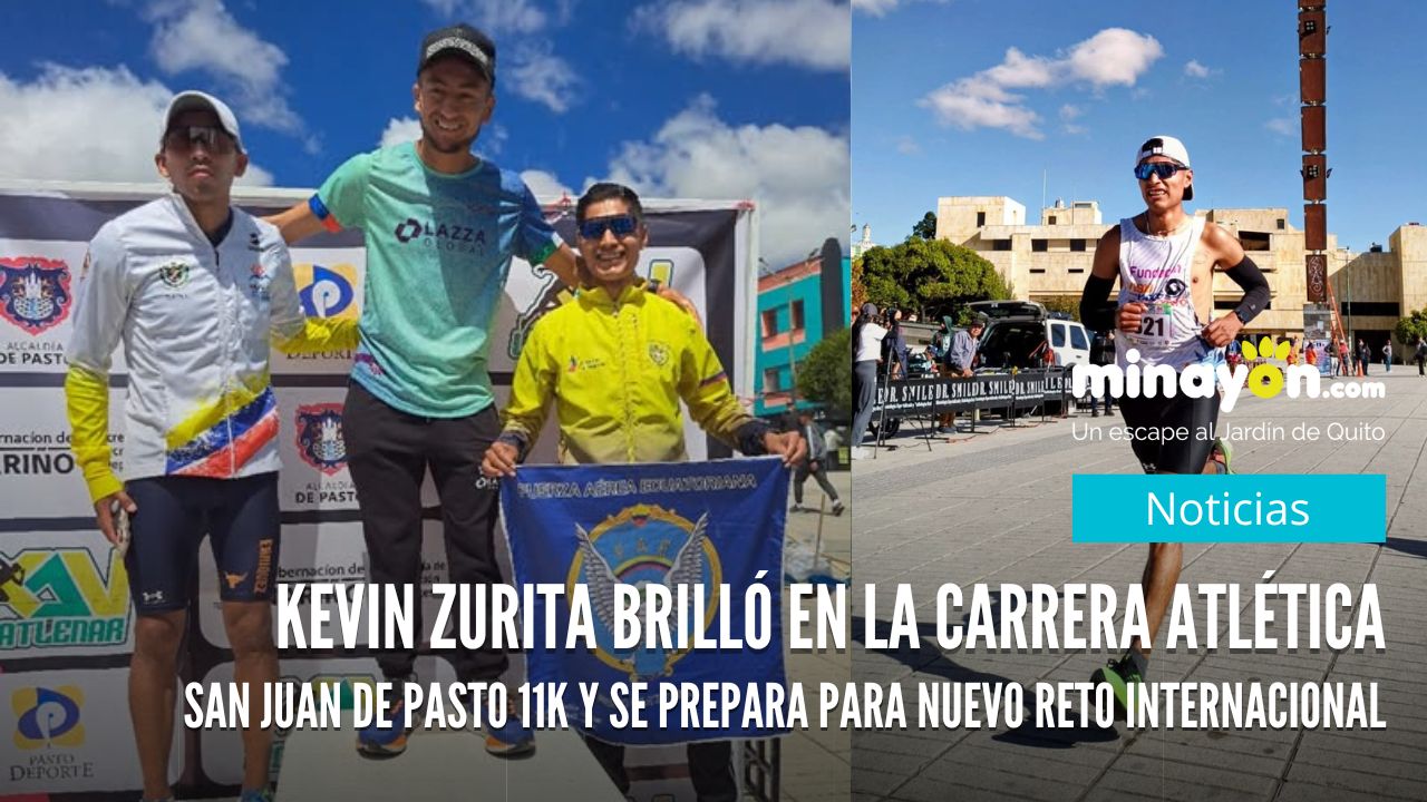 Kevin Zurita brilló en la Carrera Atlética San Juan de Pasto 11K y se prepara para nuevo reto internacional