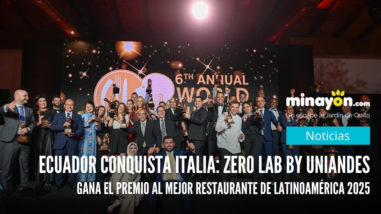 Ecuador conquista Italia: Zero Lab by Uniandes gana el premio al Mejor Restaurante de Latinoamérica 2025