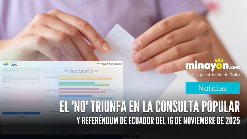El 'No' Triunfa en la Consulta Popular y Referéndum de Ecuador del 16 de Noviembre de 2025