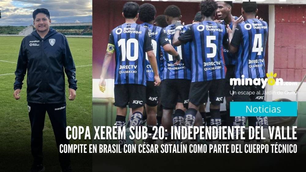 Copa Xerém Sub-20: Independiente del Valle compite en Brasil con César Sotalín como parte del Cuerpo Técnico