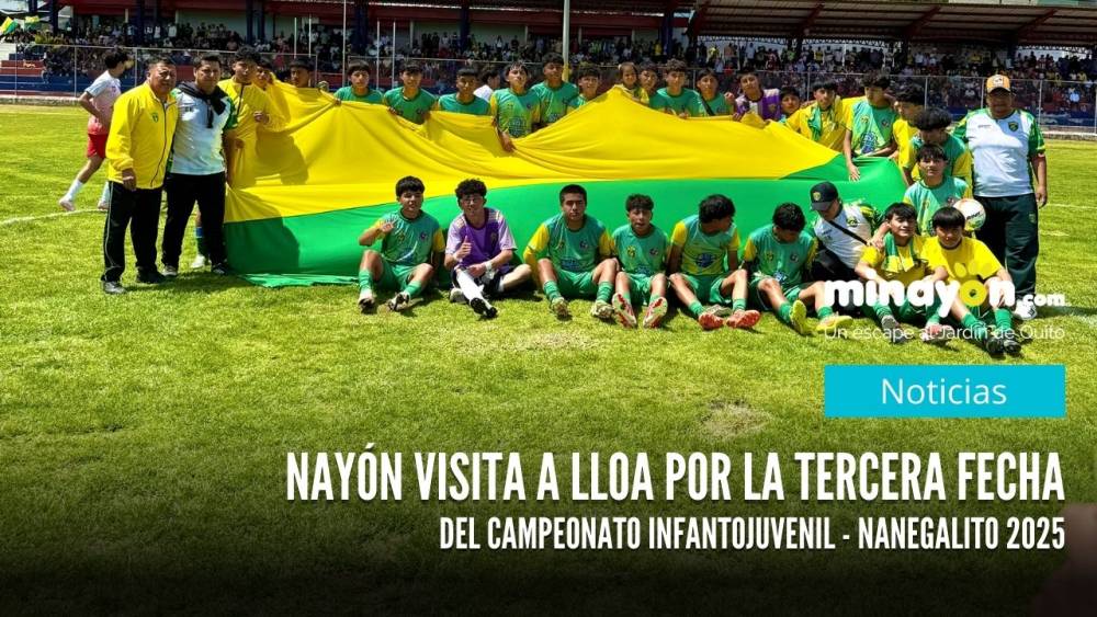 Nayón visita a Lloa por la tercera fecha del Campeonato Infantojuvenil - Nanegalito 2025