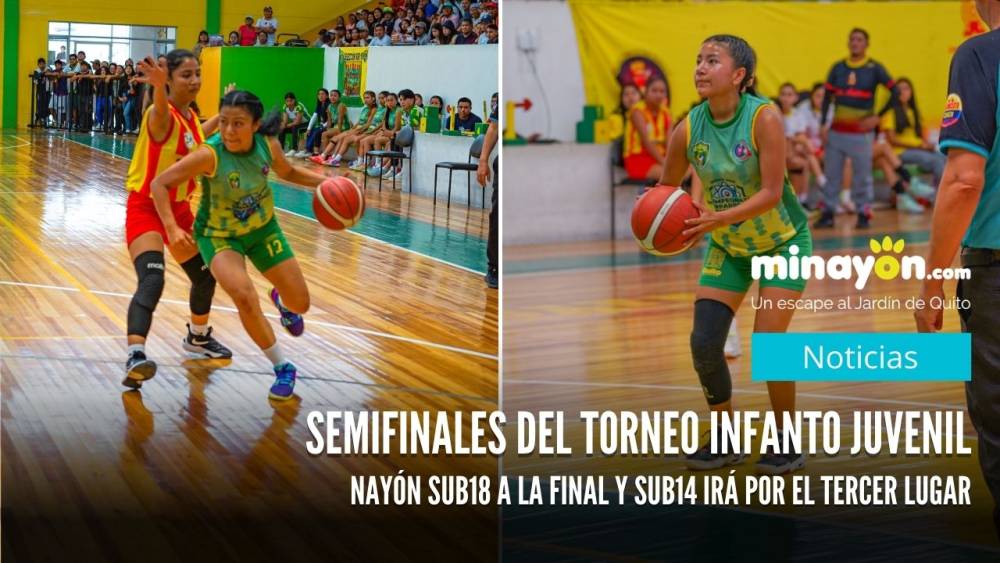 Semifinales del Torneo Infanto Juvenil: Nayón Sub18 a la final y Sub14 irá por el tercer lugar