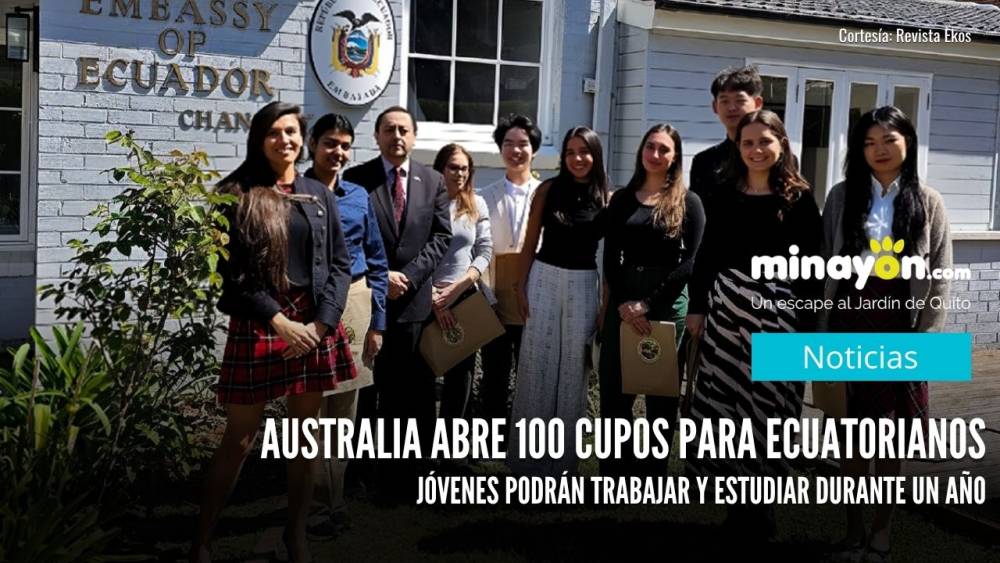 Australia abre 100 cupos para ecuatorianos: jóvenes podrán trabajar y estudiar durante un año