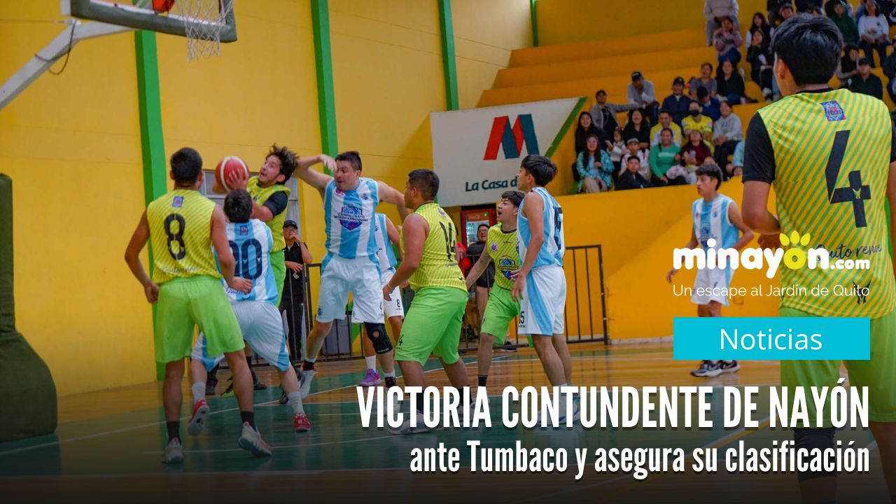 Victoria contundente de Nayón ante Tumbaco y asegura su clasificación