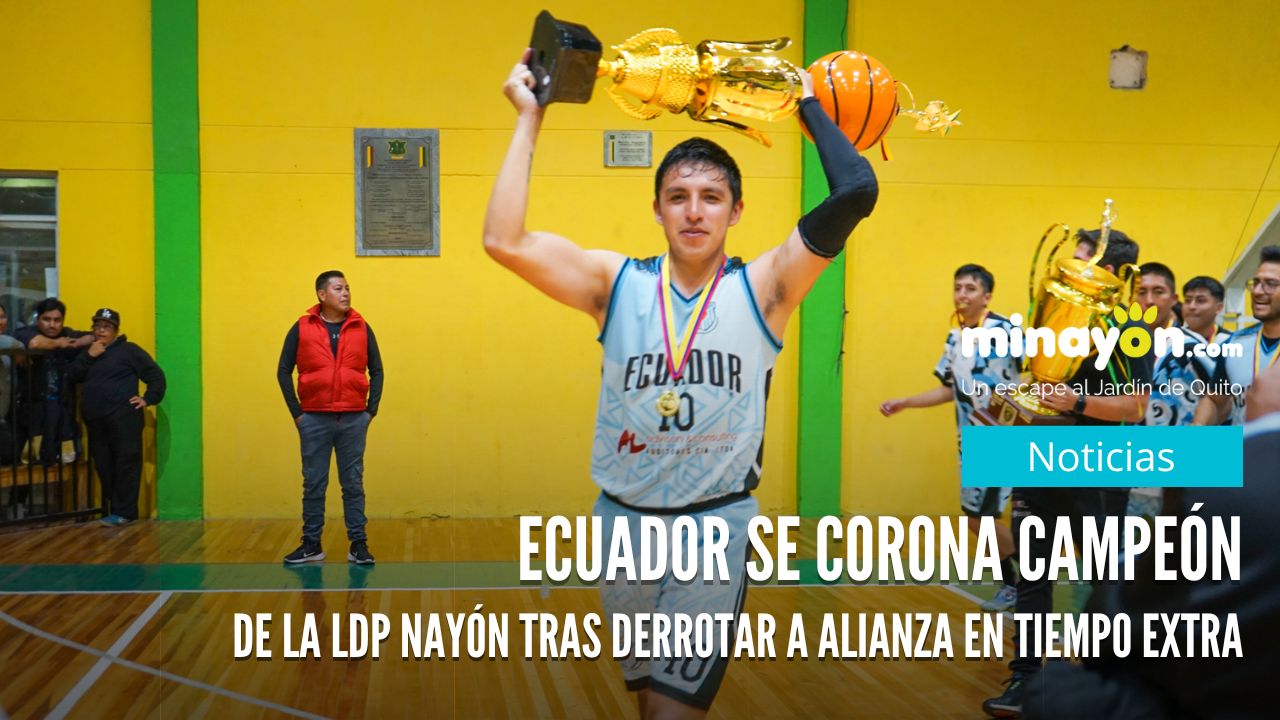 Ecuador se corona campeón de la Liga Parroquial de Nayón tras derrotar a Alianza en tiempo extra