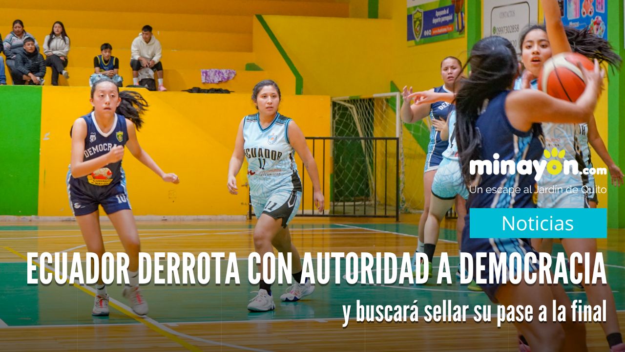 Ecuador femenino derrota con autoridad a Democracia femenino y buscará sellar su pase a la final