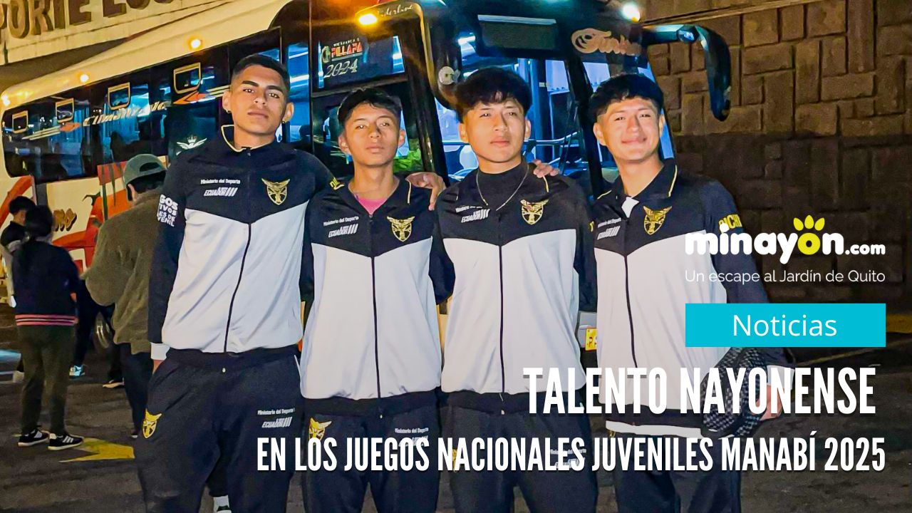 Talento nayonense en los Juegos Nacionales Juveniles Manabí 2025