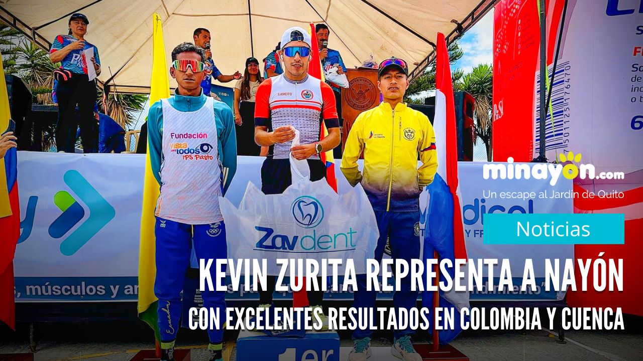 Kevin Zurita representa a Nayón con excelentes resultados en Colombia y Cuenca