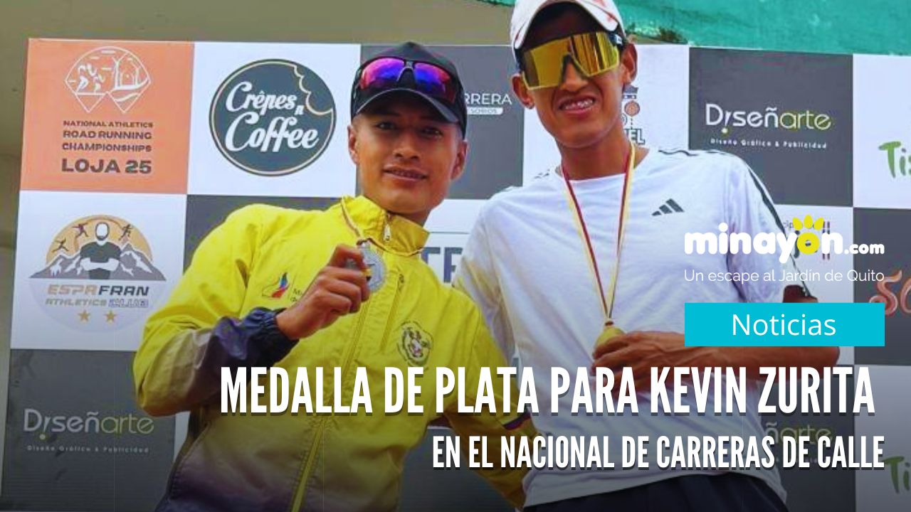Medalla de plata para Kevin Zurita en el Nacional de Carreras de Calle
