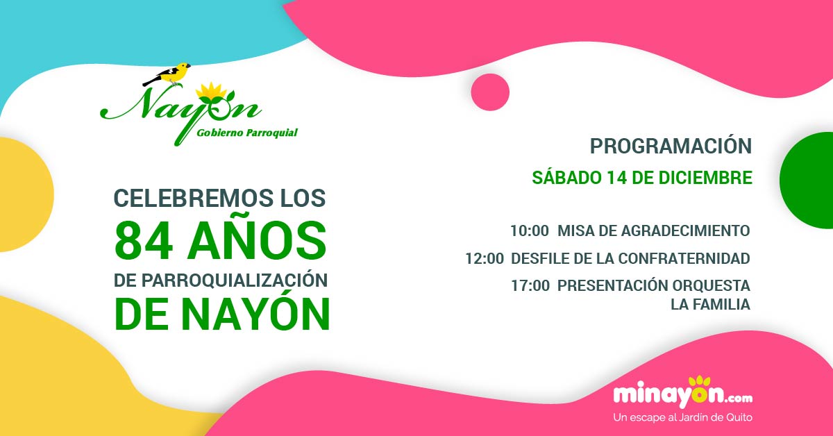 Desfile de la Contrafernidad por sus 84 años de parroquialización