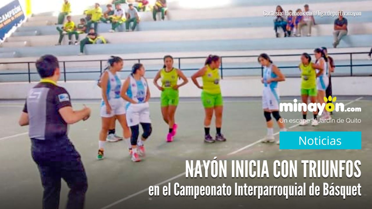 Nayón inicia con triunfos en el Campeonato Interparroquial de Básquet