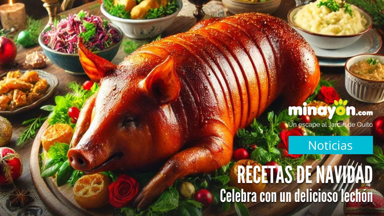 Celebra las fiestas de navidad y año nuevo en Ecuador con la deliciosa receta de lechón al horno